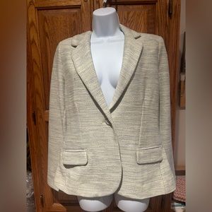 Cabi blazer. One button